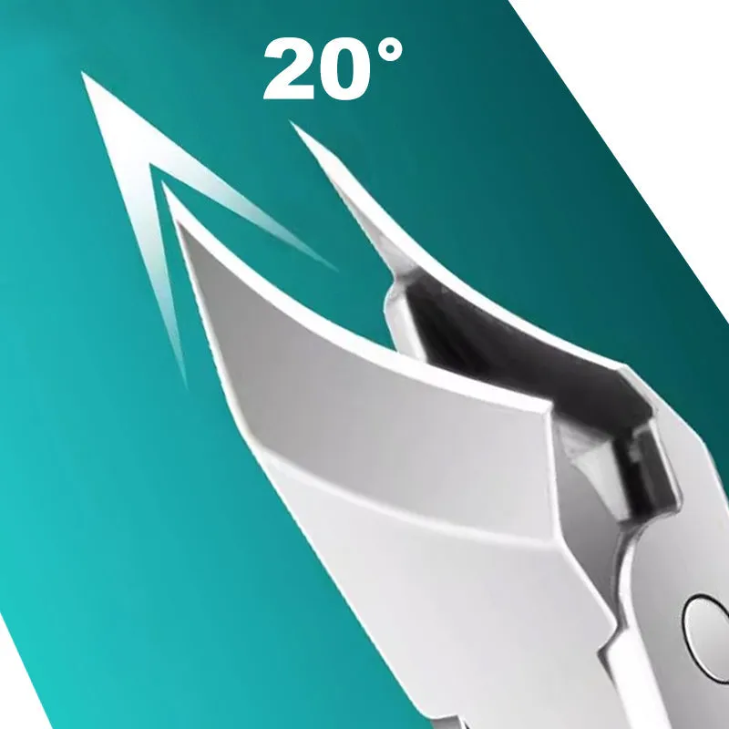 2025 Hot Sale Anti-Splash 25 Slant Edge Nail Clipper 3-Piece Set