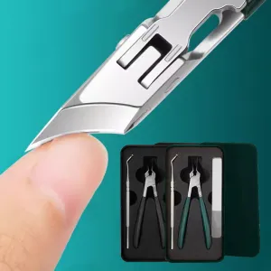 2025 Hot Sale Anti-Splash 25 Slant Edge Nail Clipper 3-Piece Set