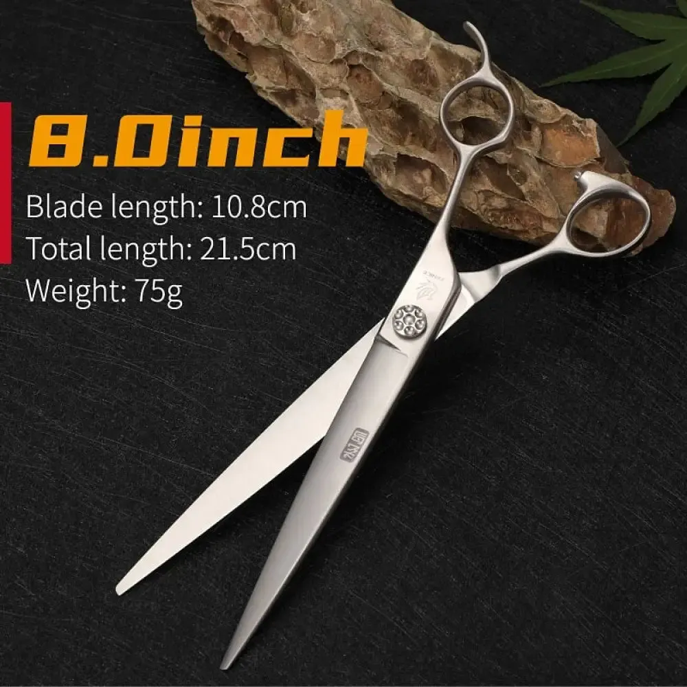 7 7.5 8 Inch Jp Vg 10 Steel Dog Grooming Scissors Bearing Screw Dog Cutting Scissors Grooming