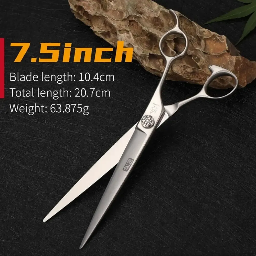 7 7.5 8 Inch Jp Vg 10 Steel Dog Grooming Scissors Bearing Screw Dog Cutting Scissors Grooming