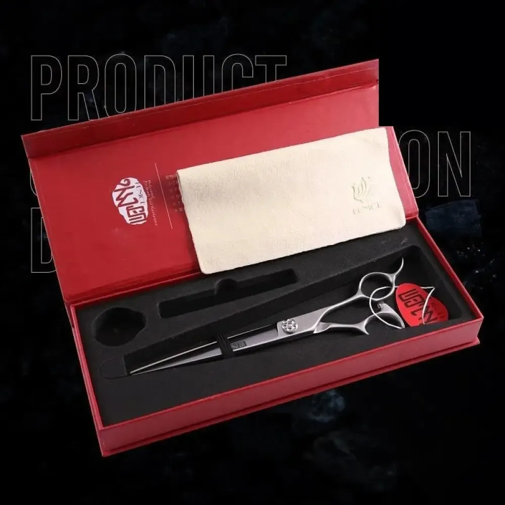 7 7.5 8 Inch Jp Vg 10 Steel Dog Grooming Scissors Bearing Screw Dog Cutting Scissors Grooming