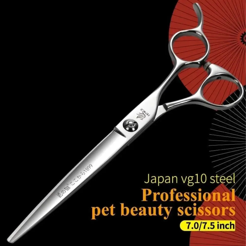 7 Inch 7.5 Inch Vg10 Steel Pet Grooming Scissors for Dogs Cutting Scissors Pet Scissors