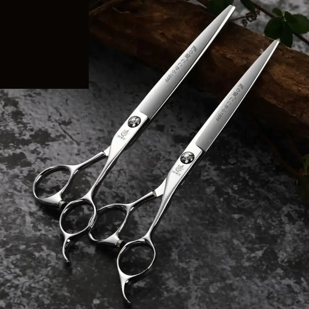 7 Inch 7.5 Inch Vg10 Steel Pet Grooming Scissors for Dogs Cutting Scissors Pet Scissors