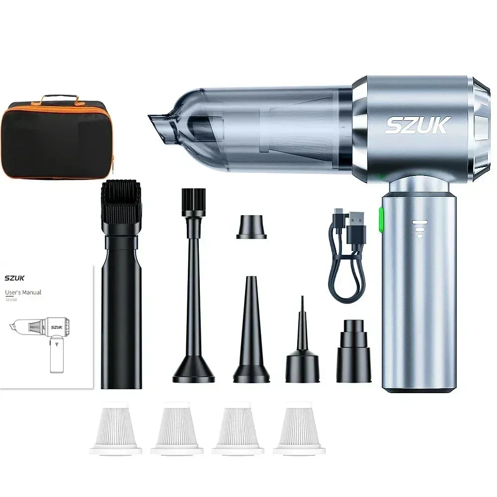 985000Pa Powerful Cordless Car Vacuum Cleaner Mini Handheld Blower For Home & Auto