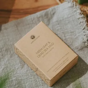 ALWIS & XAVIER Body Bar & Scrub: Neem Leaf & Dead Sea Mud