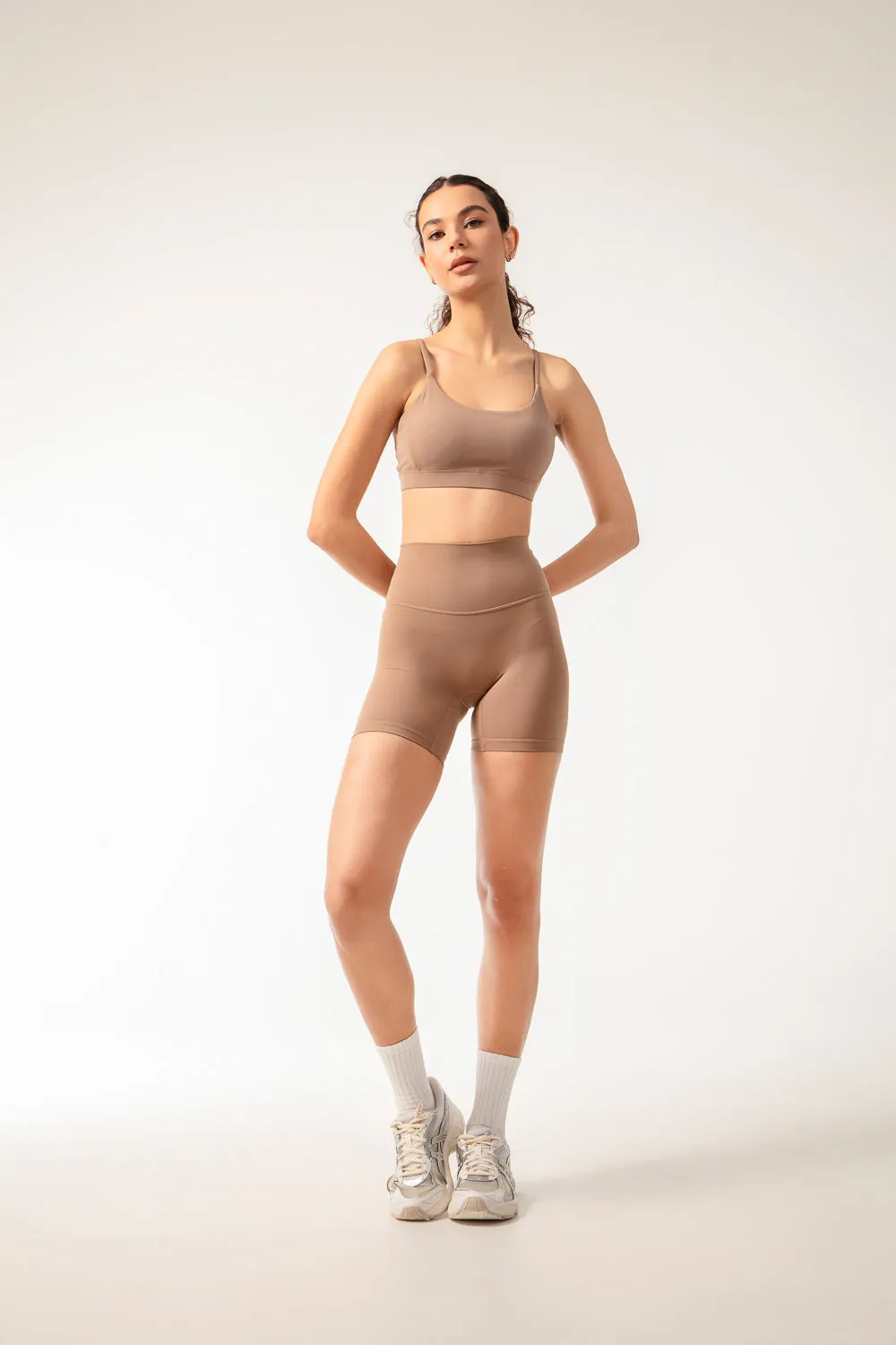 AURA Shorts - Taupe