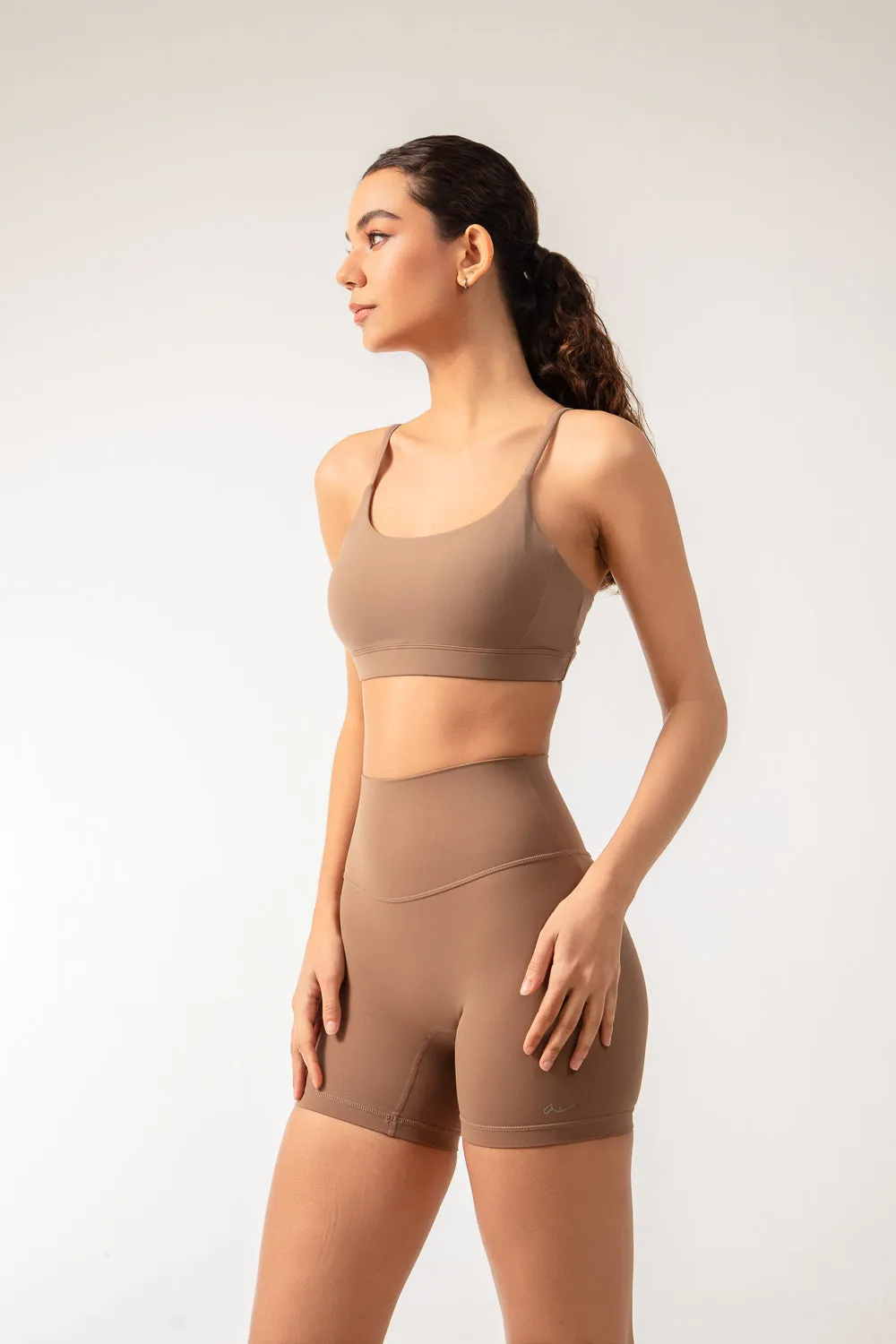 AURA Shorts - Taupe