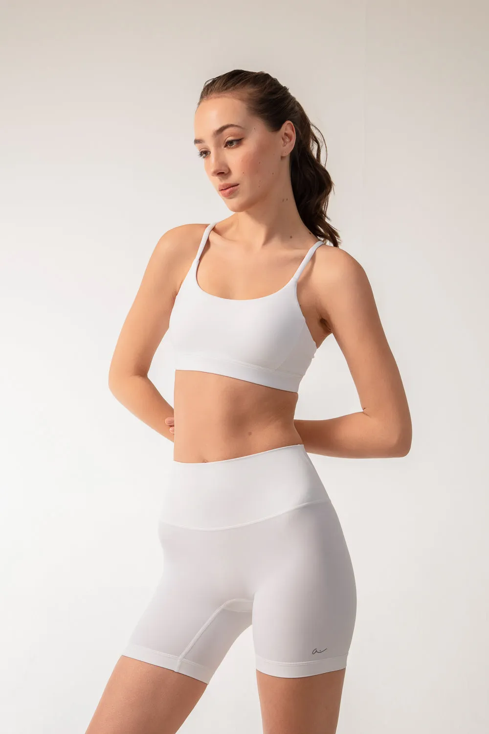 AURA Shorts - White