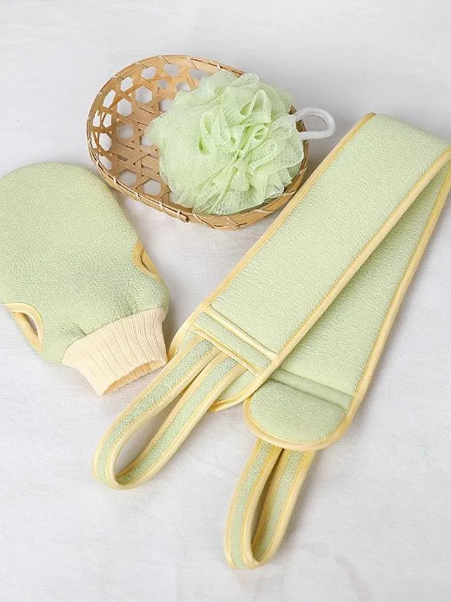 Body Wash Scrub Sponges For Body Brush For Back Exfoliating Washcloth Accessories For Baths Belt Shower Brushes Scrubber Sponge