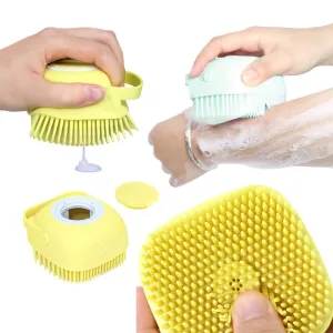 Cute Dog Cat Bath Brush
