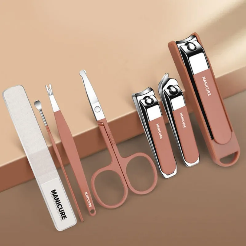 Hot SalePortable 7-PCS Nail Clipper Manicure Set