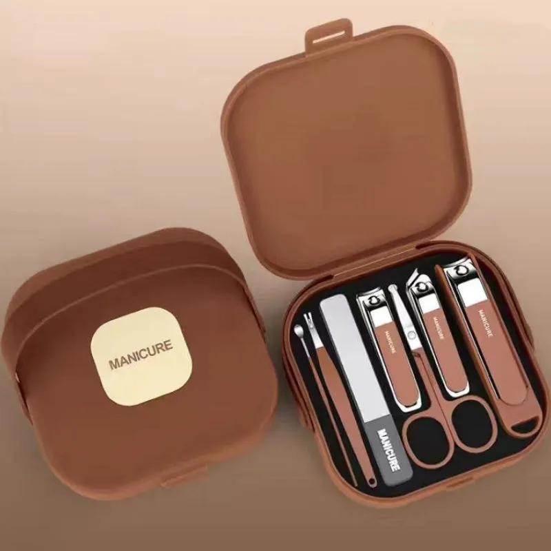 Hot SalePortable 7-PCS Nail Clipper Manicure Set