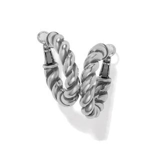 Interlok Twist Medium Hoop Earrings