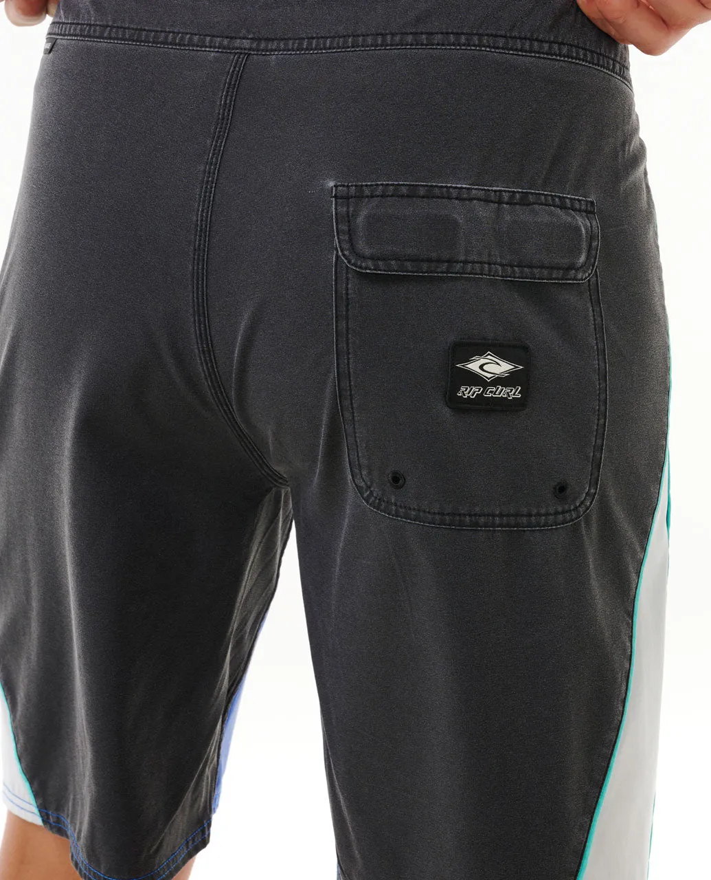 Mirage Giant Prawn Icon 20" Boardshorts - Black/Blue