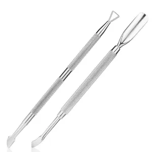 Professional Stainless Steel Cuticle Pusher and Cutter Set