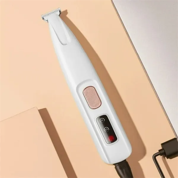 Rechargeable Electric Hair Clipper Fur Trimmer for Cats and Dogs  Wide 18mm Blade for Grooming Paws, Eyes, Ears, Face & Tail