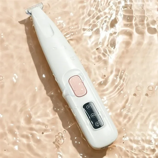 Rechargeable Electric Hair Clipper Fur Trimmer for Cats and Dogs  Wide 18mm Blade for Grooming Paws, Eyes, Ears, Face & Tail