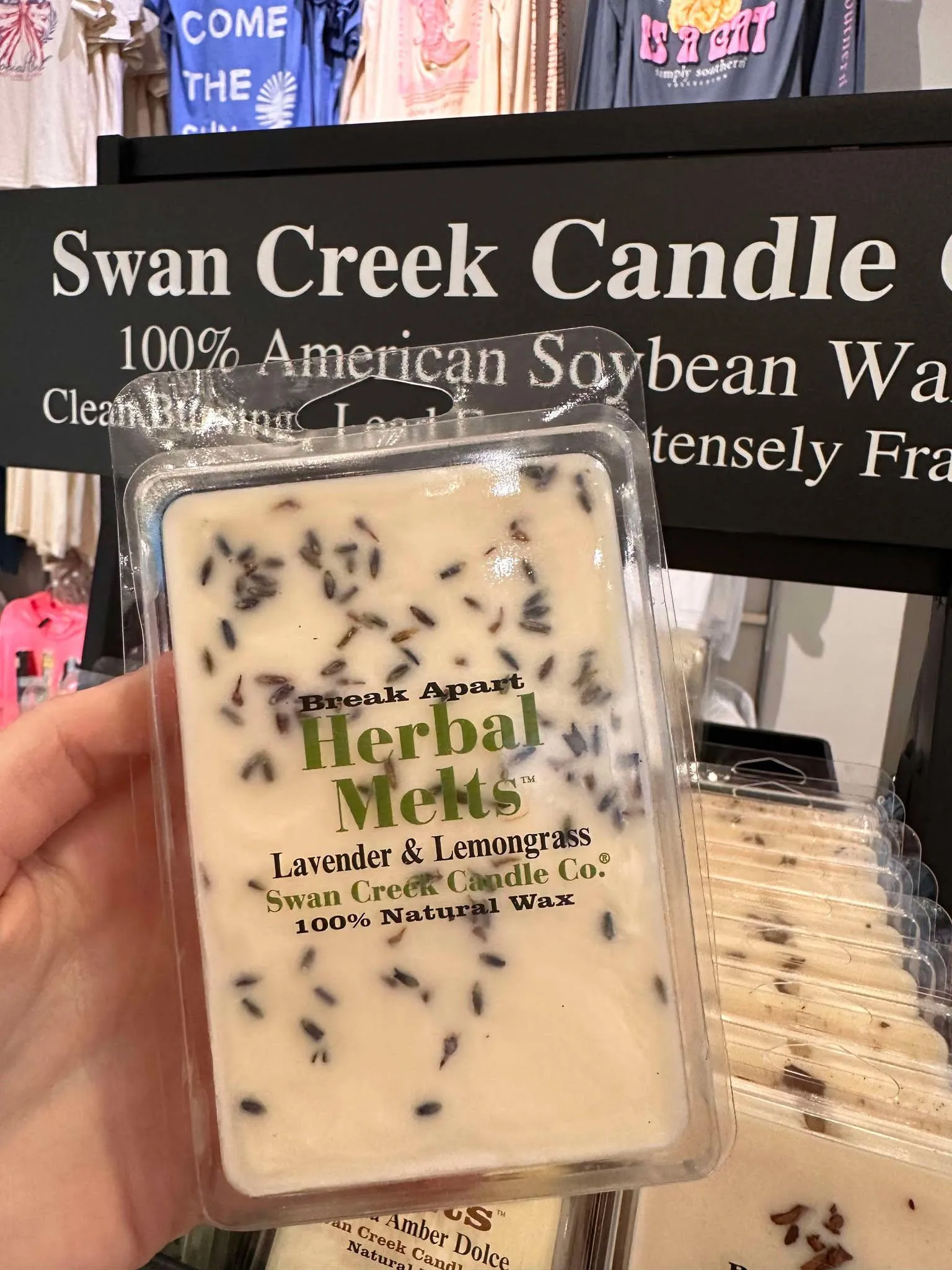 Swan Creek Herbal Melts - Lavender & Lemongrass