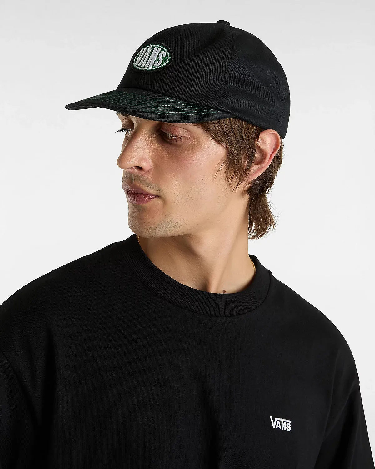 Vans Spray On Jockey Hat Black VN000MPHBLK